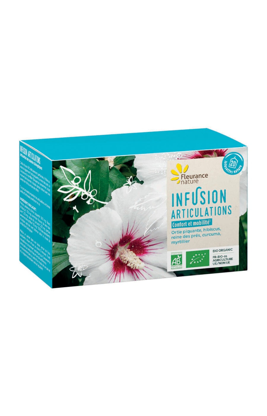 Infusion articulations bio - Confort & mobilité - 60 sachets