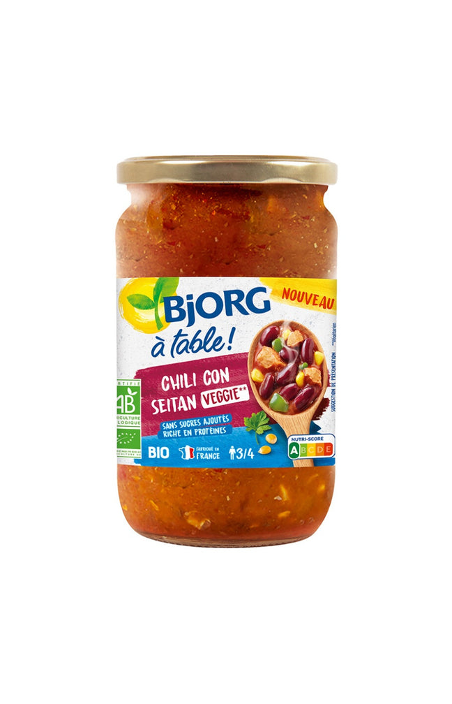 Chili con seitan veggie bio - 630 g