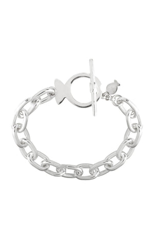 Bracelet maille Poisson - Argent 925/000