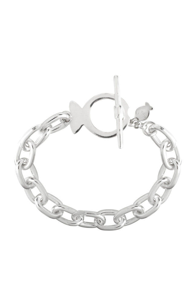 Bracelet maille Poisson - Argent 925/000