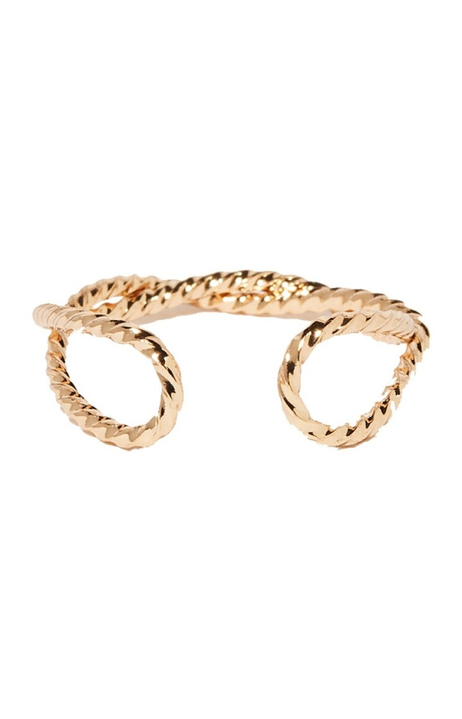 Bague ajustable San Blas - Laiton doré