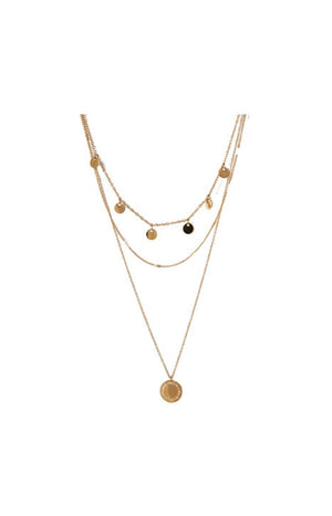 Collier T'boli - Laiton doré