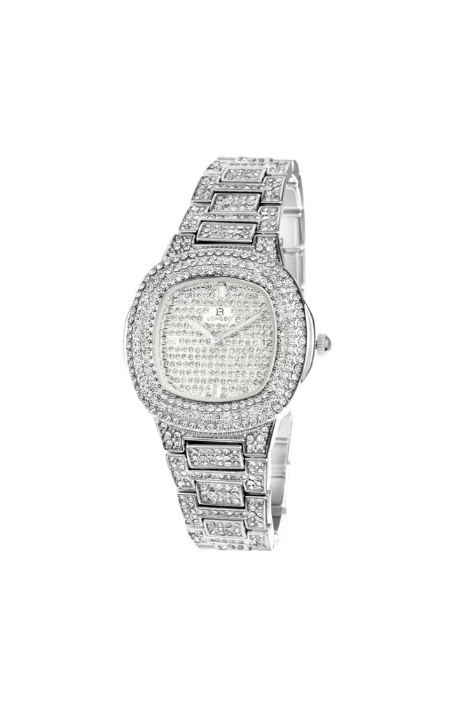 Montre élégante - Acier inoxydable & strass -35 mm