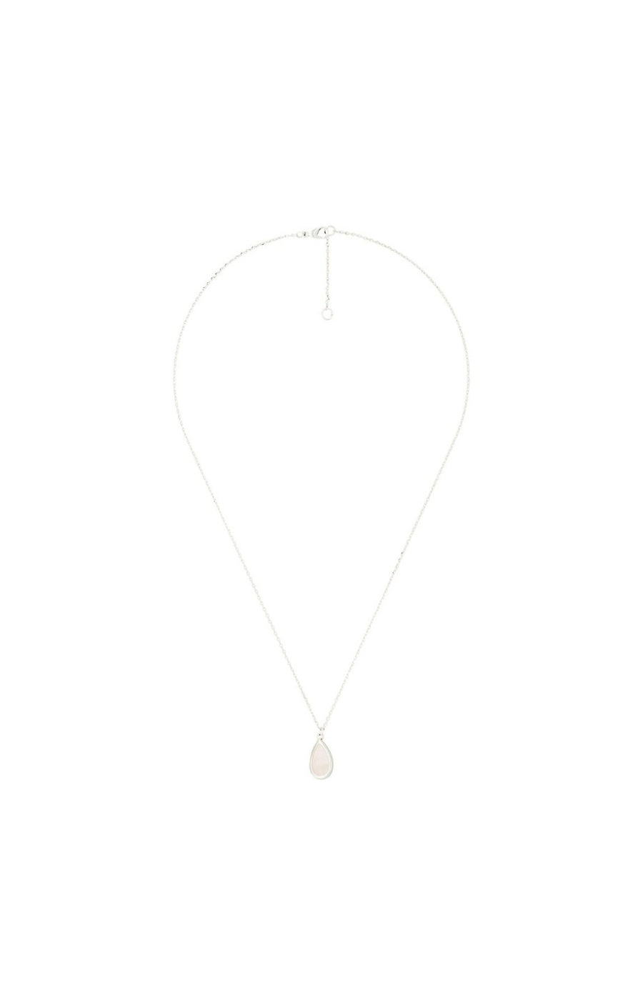 Collier Lora - Laiton & quartz rose