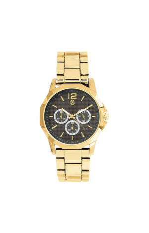 Montre - Acier inoxydable doré - Homme