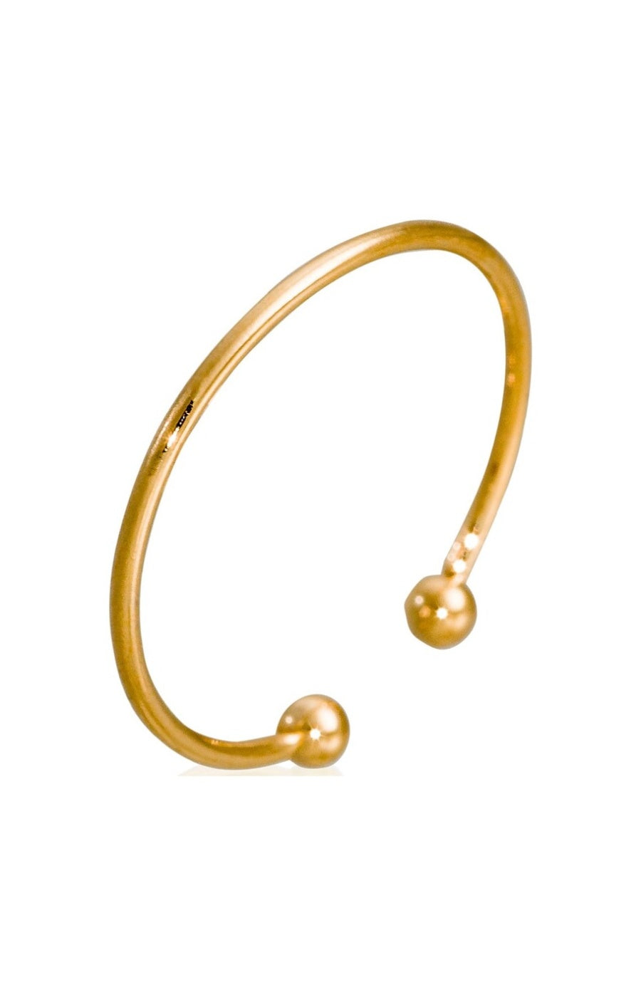 Bague ajustable Iris - Laiton doré