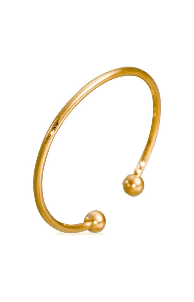 Bague ajustable Iris - Laiton doré