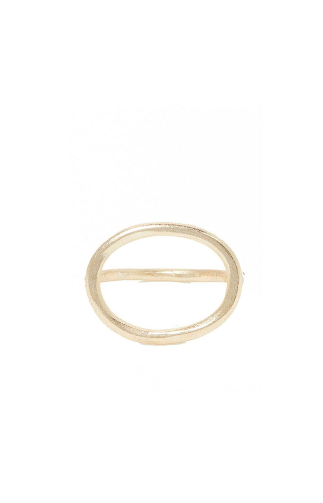 Bague cercle - Laiton doré