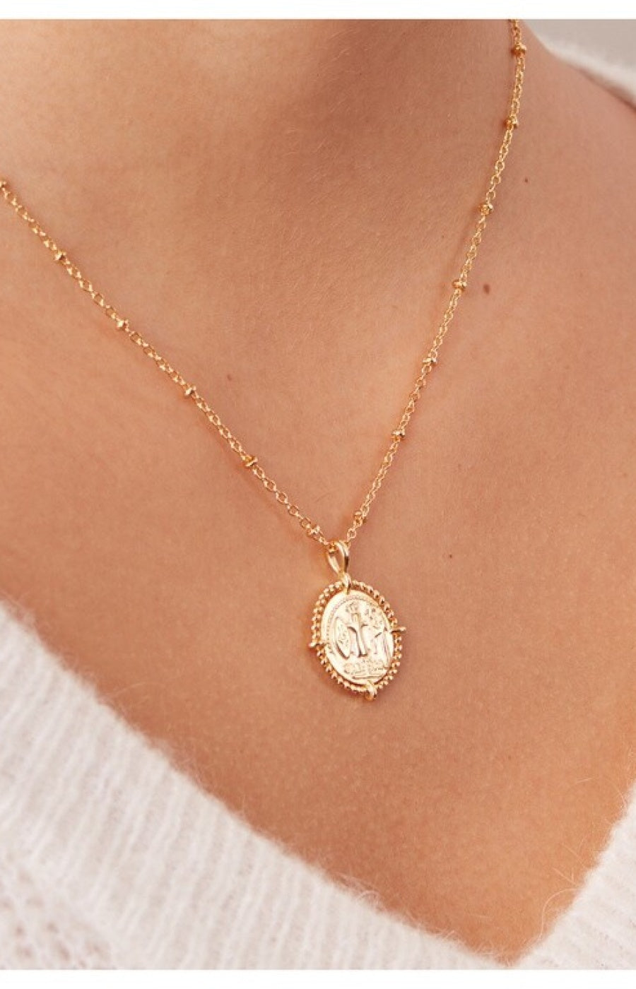 Collier Cléopatre - Laiton doré à l'or fin 18k