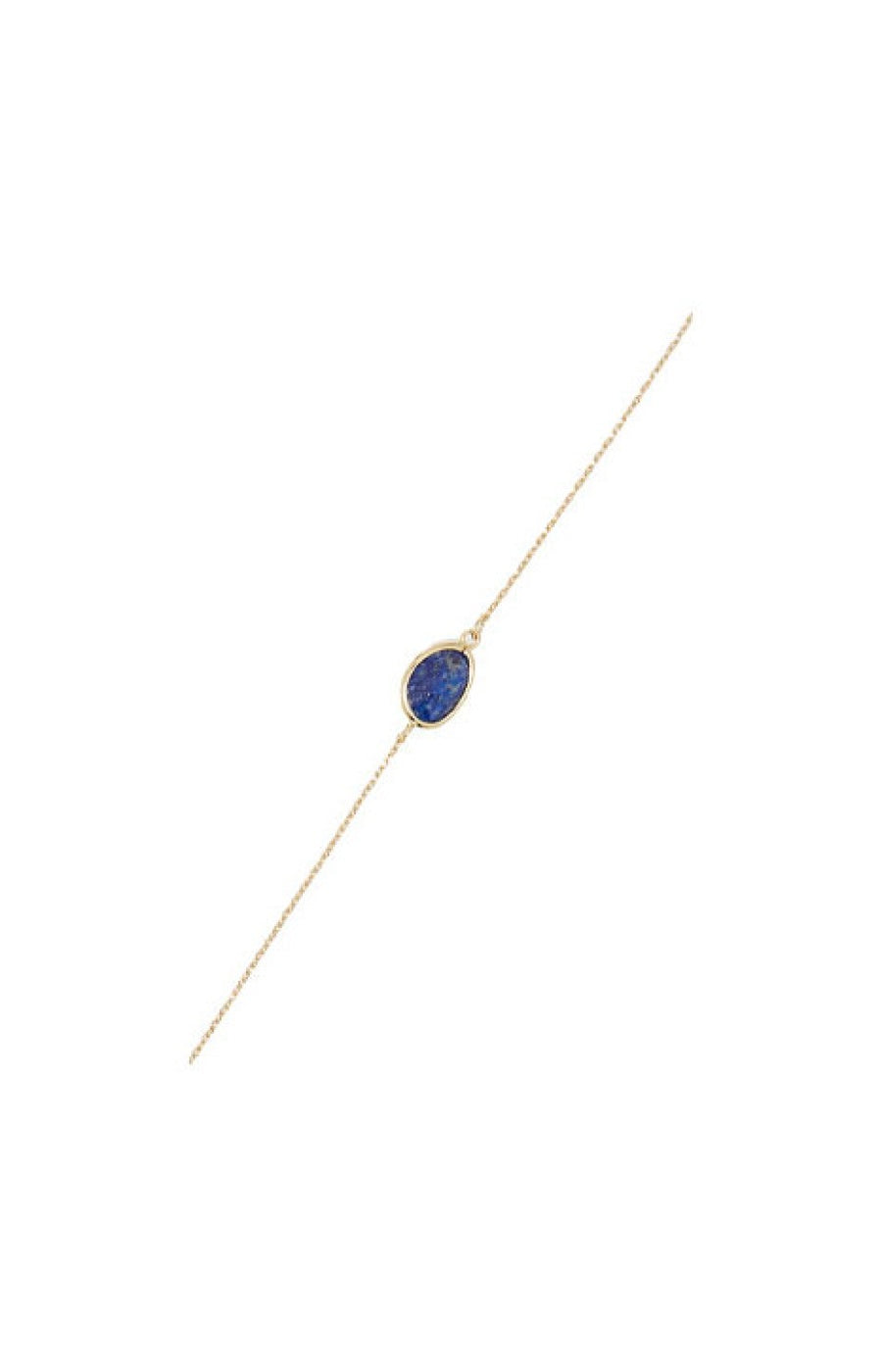 Bracelet Tania - Laiton doré & lapis