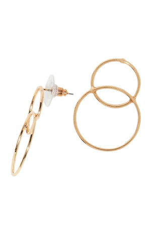 Boucles d'oreilles Tuamoto - Laiton doré
