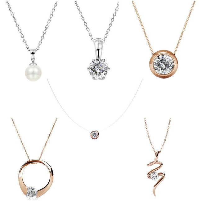 Calendrier de l'Avent - Miss Noël - laiton plaqué rhodium argenté & laiton plaqué or rose 18 k