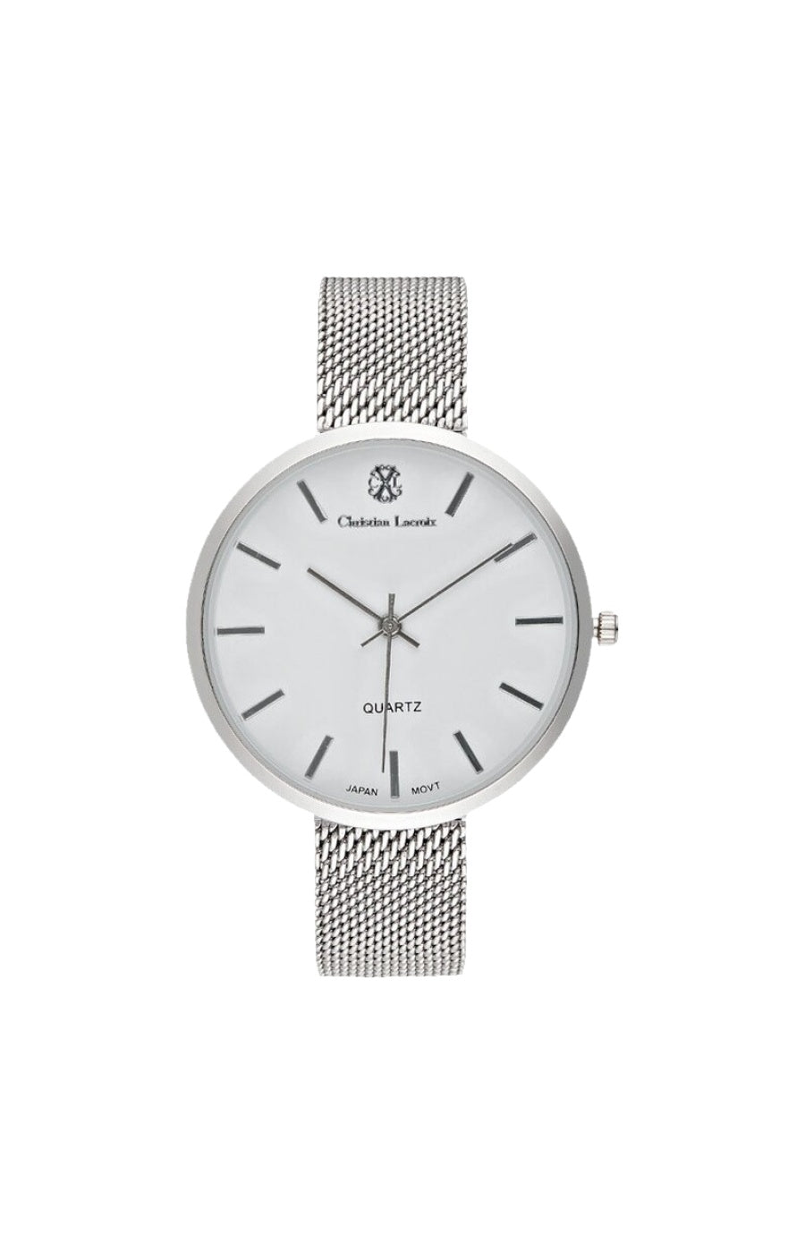 Montre - Acier inoxydable argenté - Homme