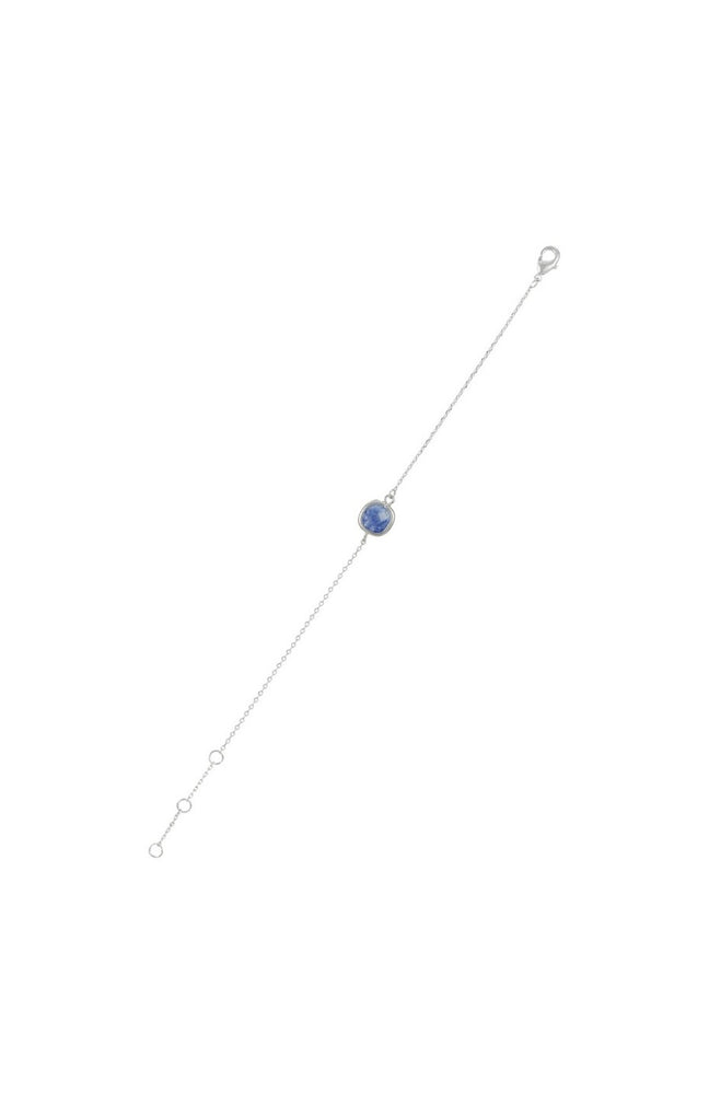 Bracelet Lilou - Laiton & aventurine bleue