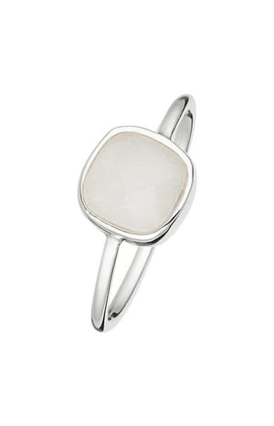 Bague Ella - Laiton & quartz