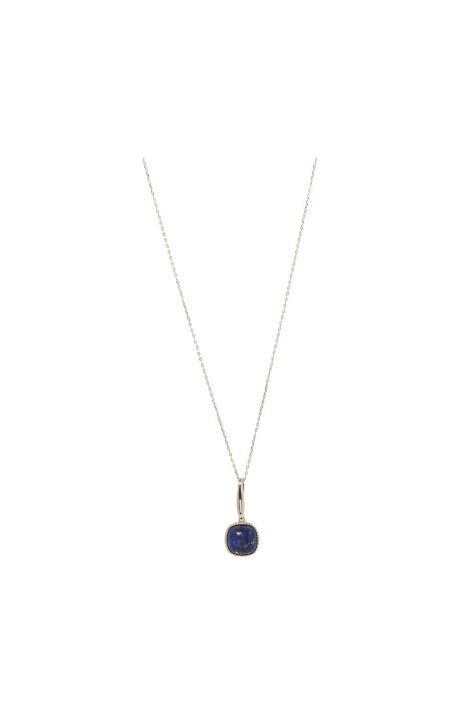 Collier Phybie - Laiton doré & lapis lazuli