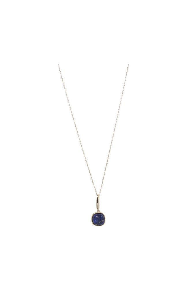 Collier Phybie - Laiton doré & lapis lazuli