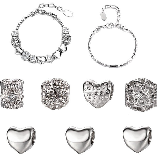 Calendrier de l'Avent - Laiton plaqué rhodium - Argenté