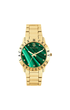 Montre - Acier inoxydable doré - Homme