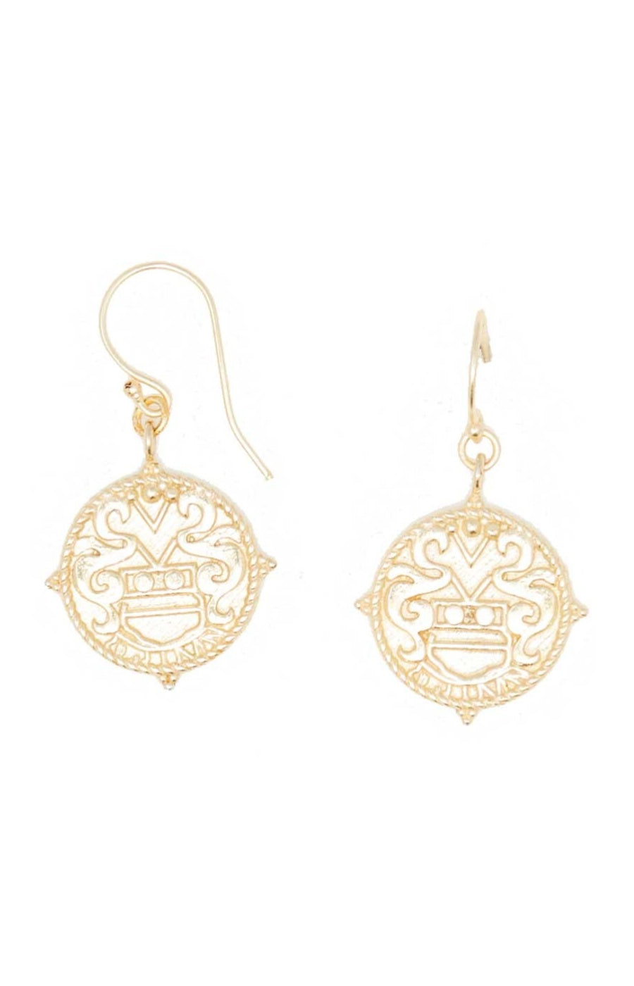 Boucles d'oreilles Romie - Laiton doré
