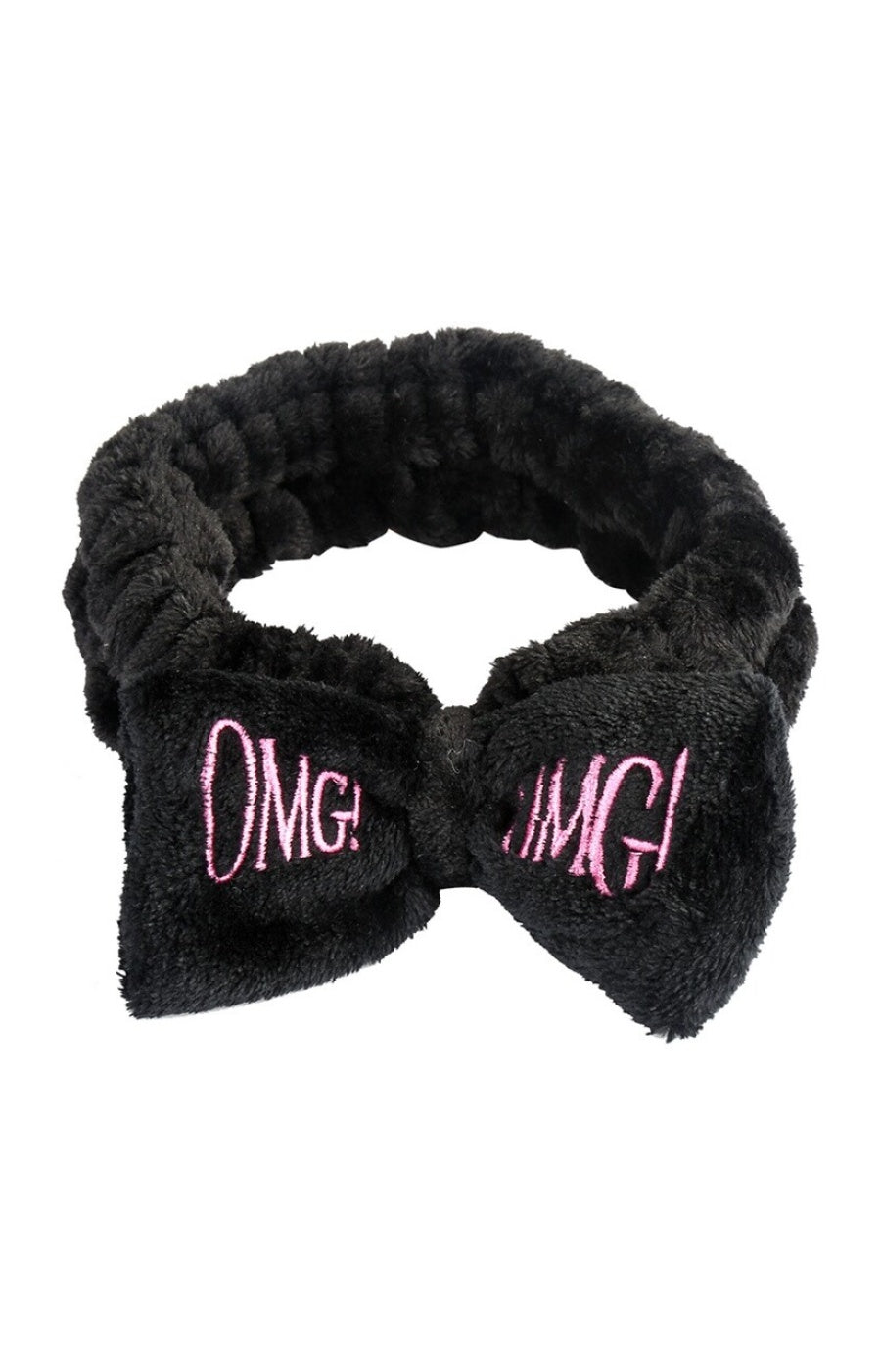 Bandeau de soins visage - Noeud - Noir