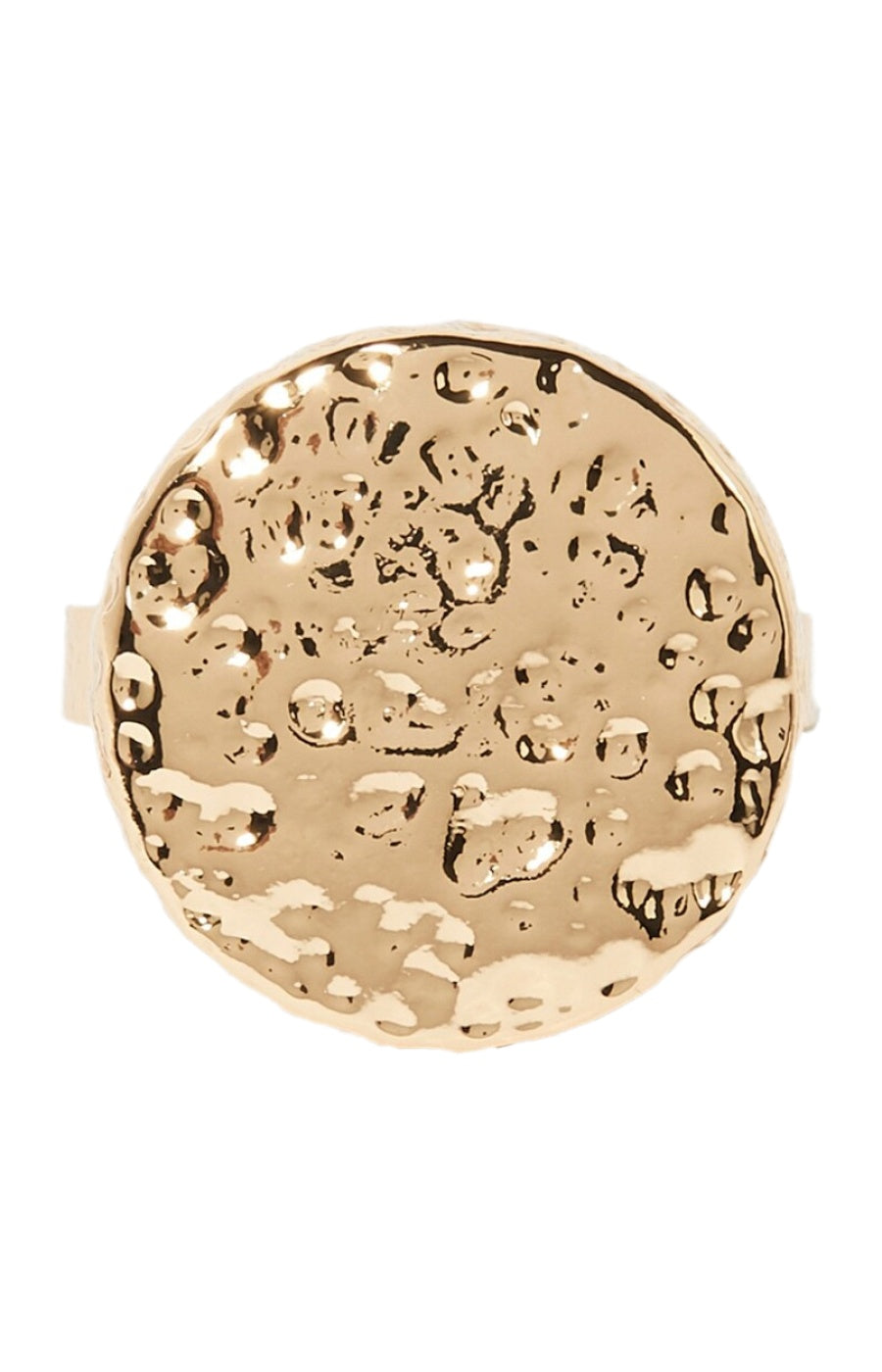 Bague ajustable Fayaoue  - Laiton doré