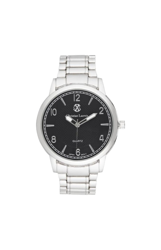 Montre - Acier inoxydable argenté - Homme