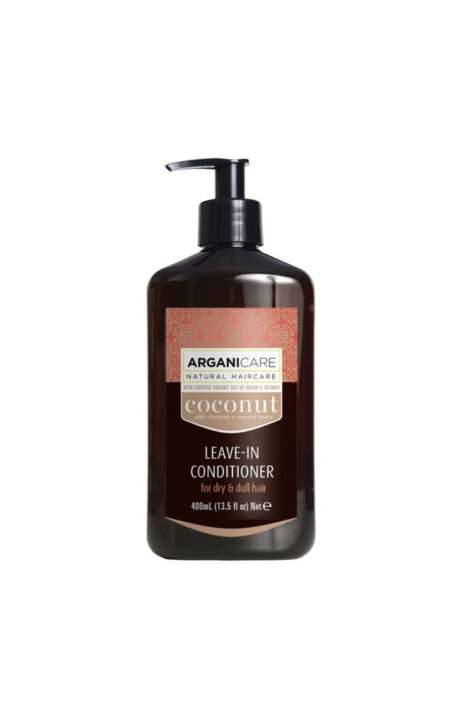 Soin protecteur sans rinçage - Huile de coco bio - Cheveux ternes, secs et frisés - 400 ml