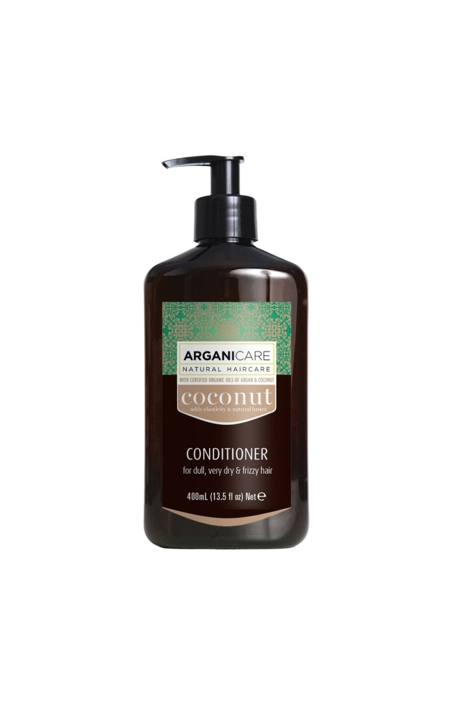 Après-shampoing nourrissant - Huile de coco bio - Cheveux ternes, très secs &amp; frisés - 400 ml