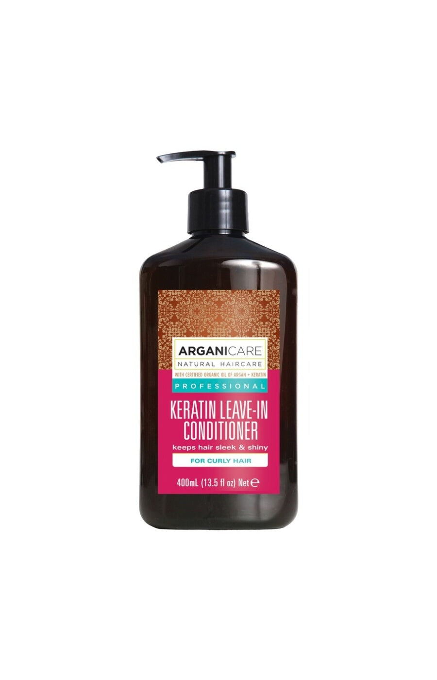 Crème de soin sans rinçage à la kératine - Cheveux bouclés - 400 ml