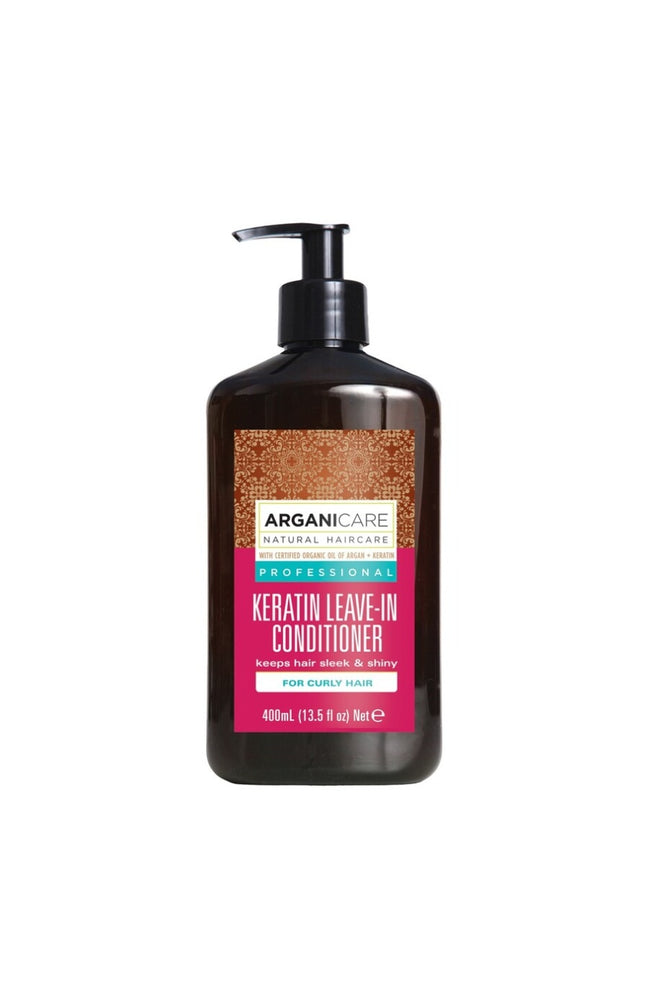Crème de soin sans rinçage à la kératine - Cheveux bouclés - 400 ml
