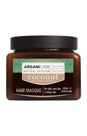 Masque nourrissant - Huile de coco bio -  Cheveux très secs - 500 ml