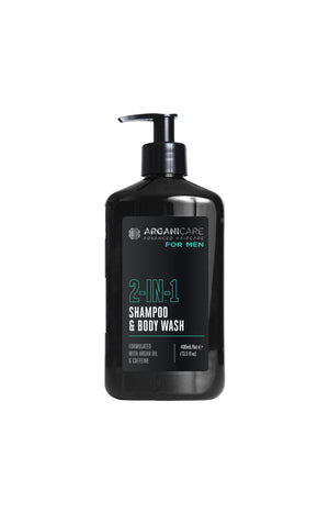 Shampoing douche énergisant 2-en-1 - Homme - 400 ml