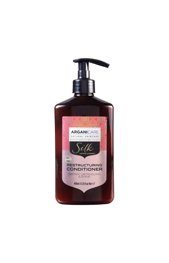 Après-shampoing restructurant - Protéine de soie - Cheveux secs & ternes - 400 ml