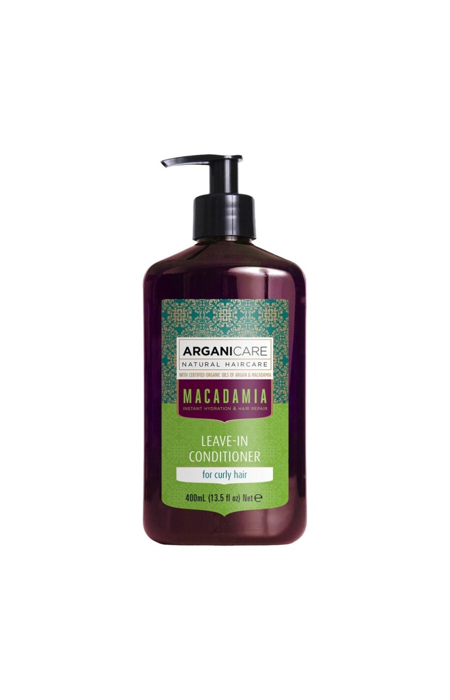 Soin sans rinçage - Argan & macadamia - Cheveux bouclés à frisés - 400 ml