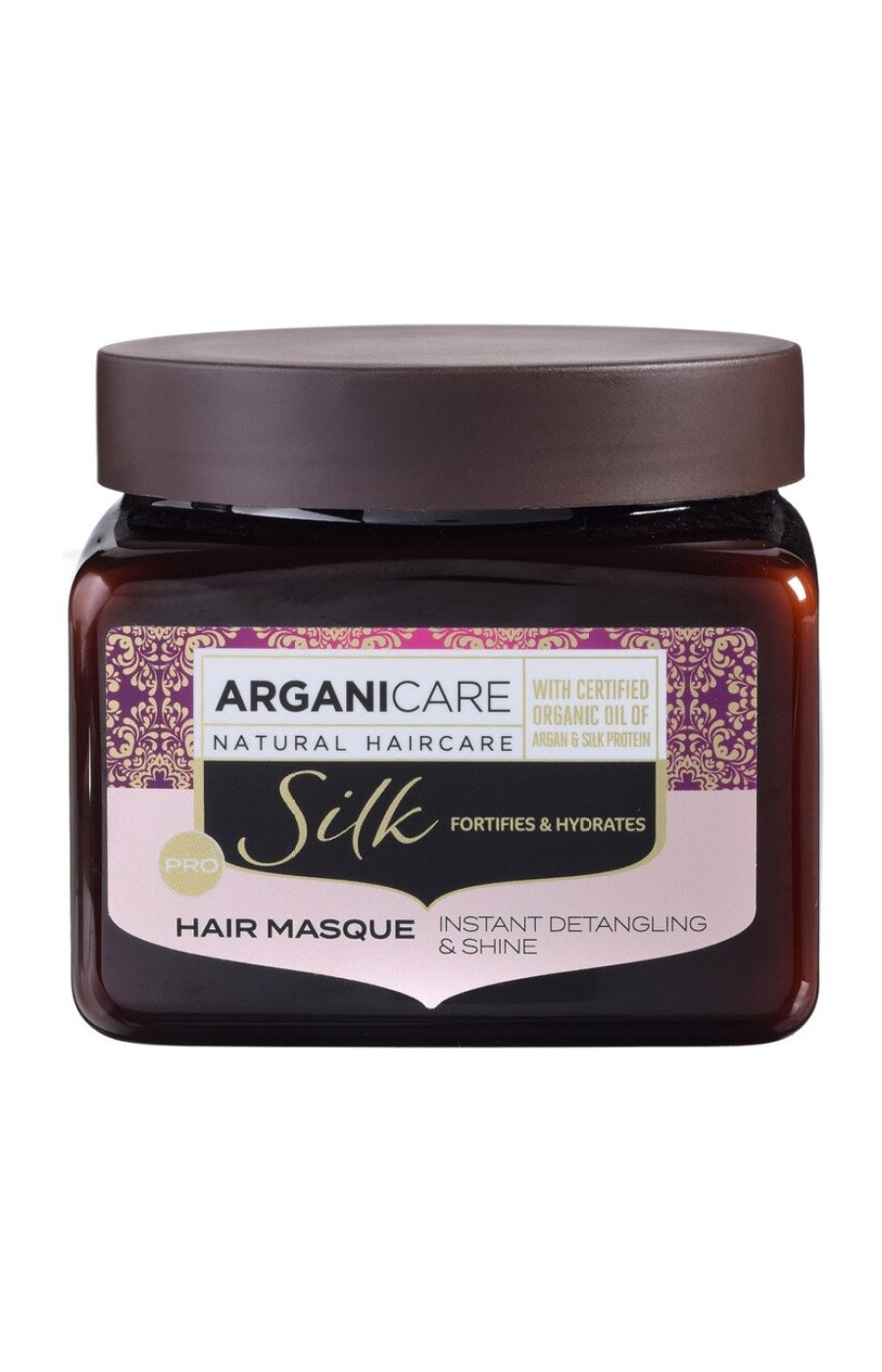 Masque fortifiant - Protéine de soie - Cheveux secs & ternes - 500 ml