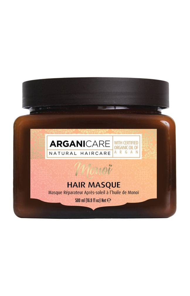 Masque réparateur après-soleil - Huile de monoï - Cheveux fragilisés - 500 ml