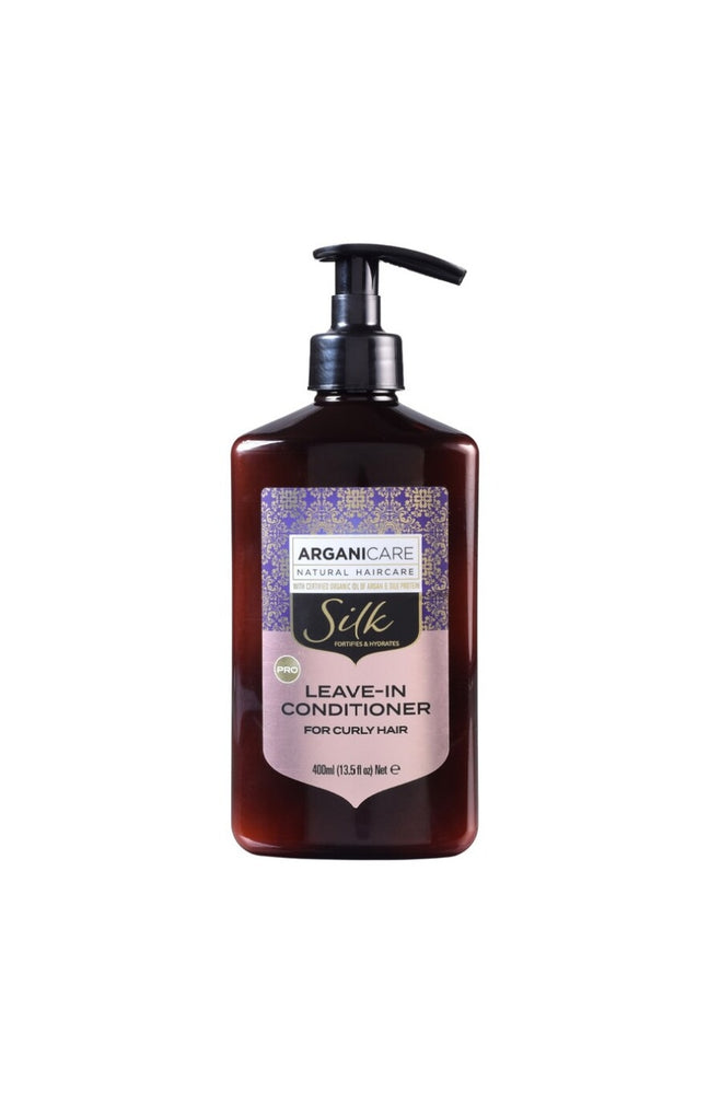 Soin sans rinçage - Protéine de soie - Cheveux bouclés - 400 ml