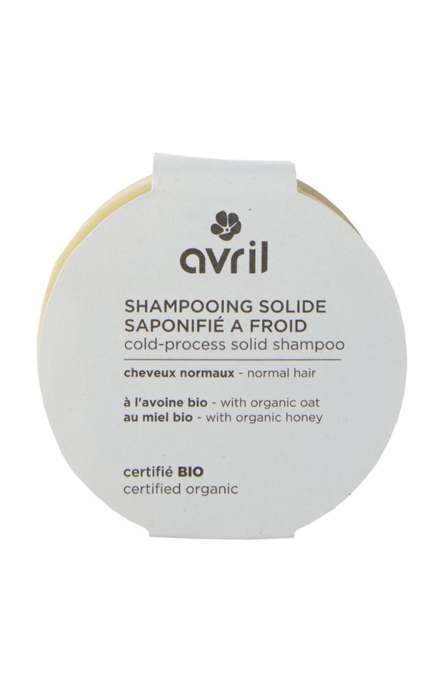 Shampoing solide à froid bio - Cheveux normaux -100 g