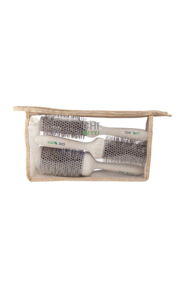 Kit de brosses brushing - Eco - Tous types de cheveux - 3 brosses