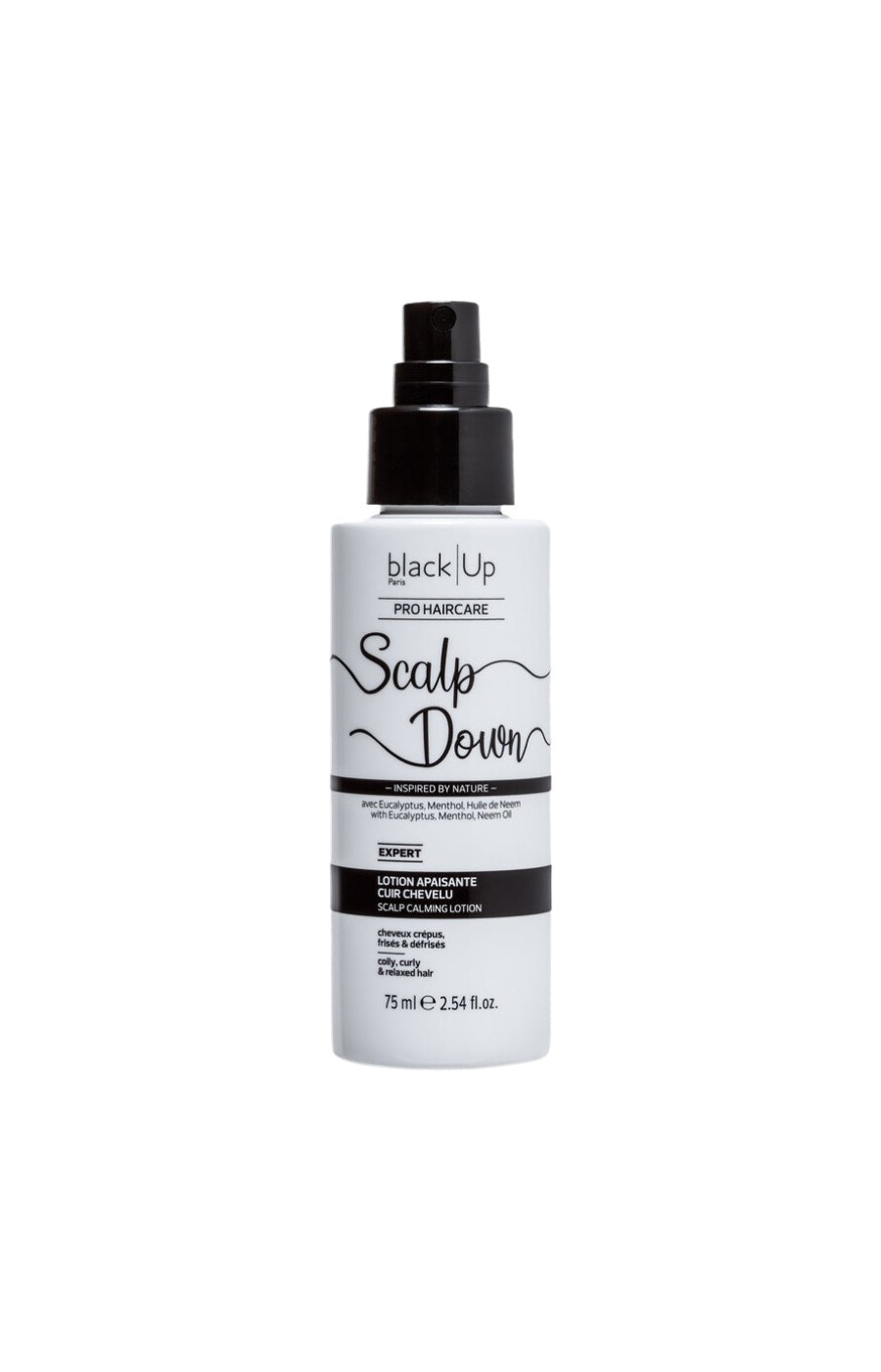 Lotion apaisante cuir chevelu - Scalp Down - Cheveux crépus, frisés & défrisés - 75 ml