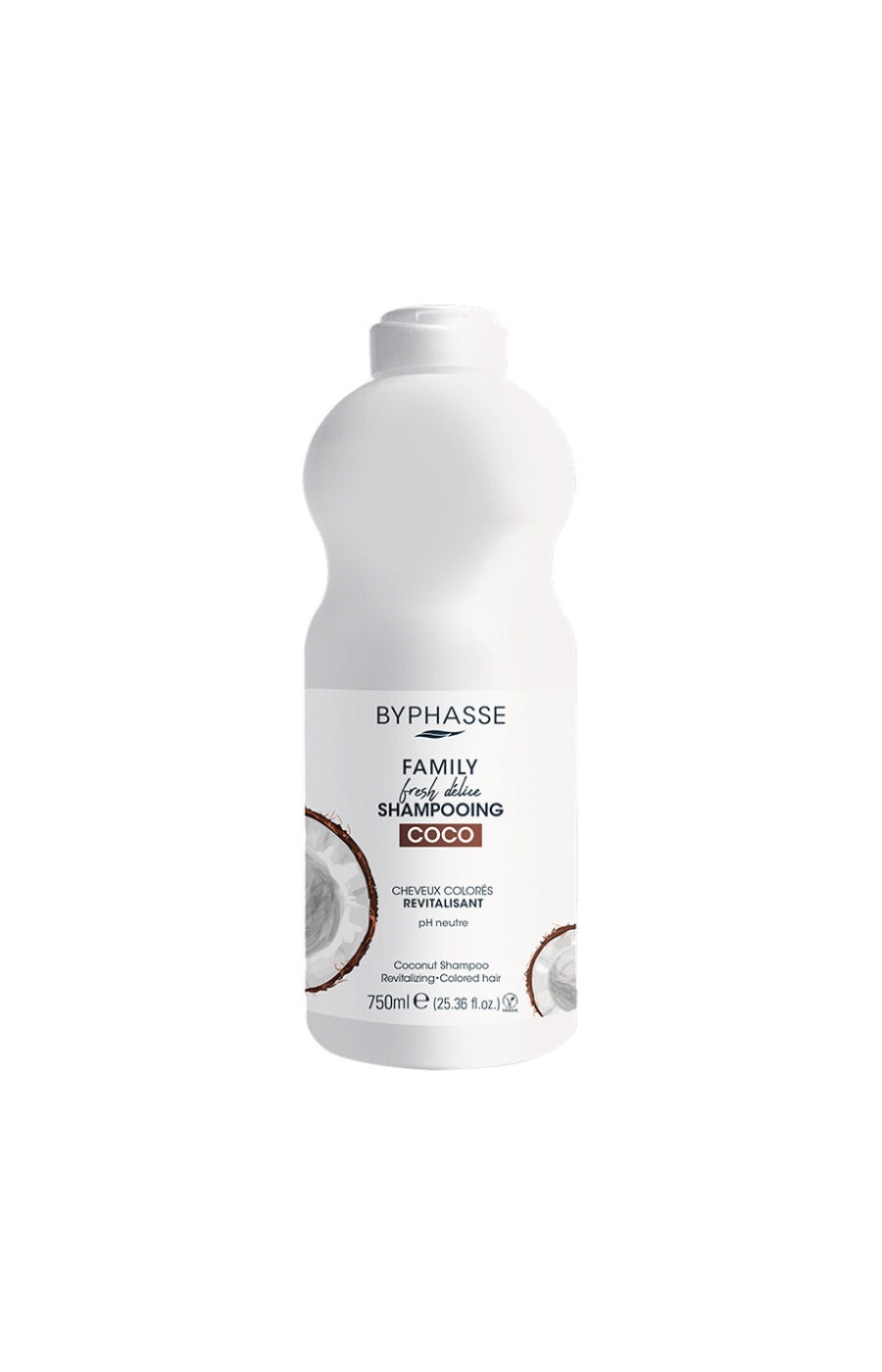 Shampoing revitalisant - Noix de coco - Cheveux colorés - 2 x 750 ml