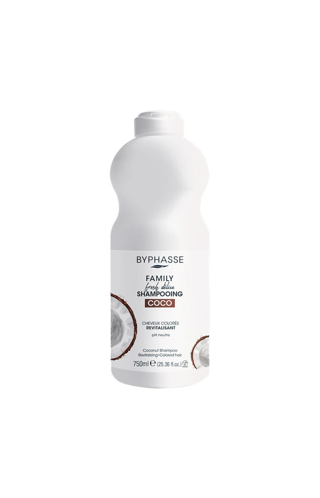 Shampoing revitalisant - Noix de coco - Cheveux colorés - 2 x 750 ml