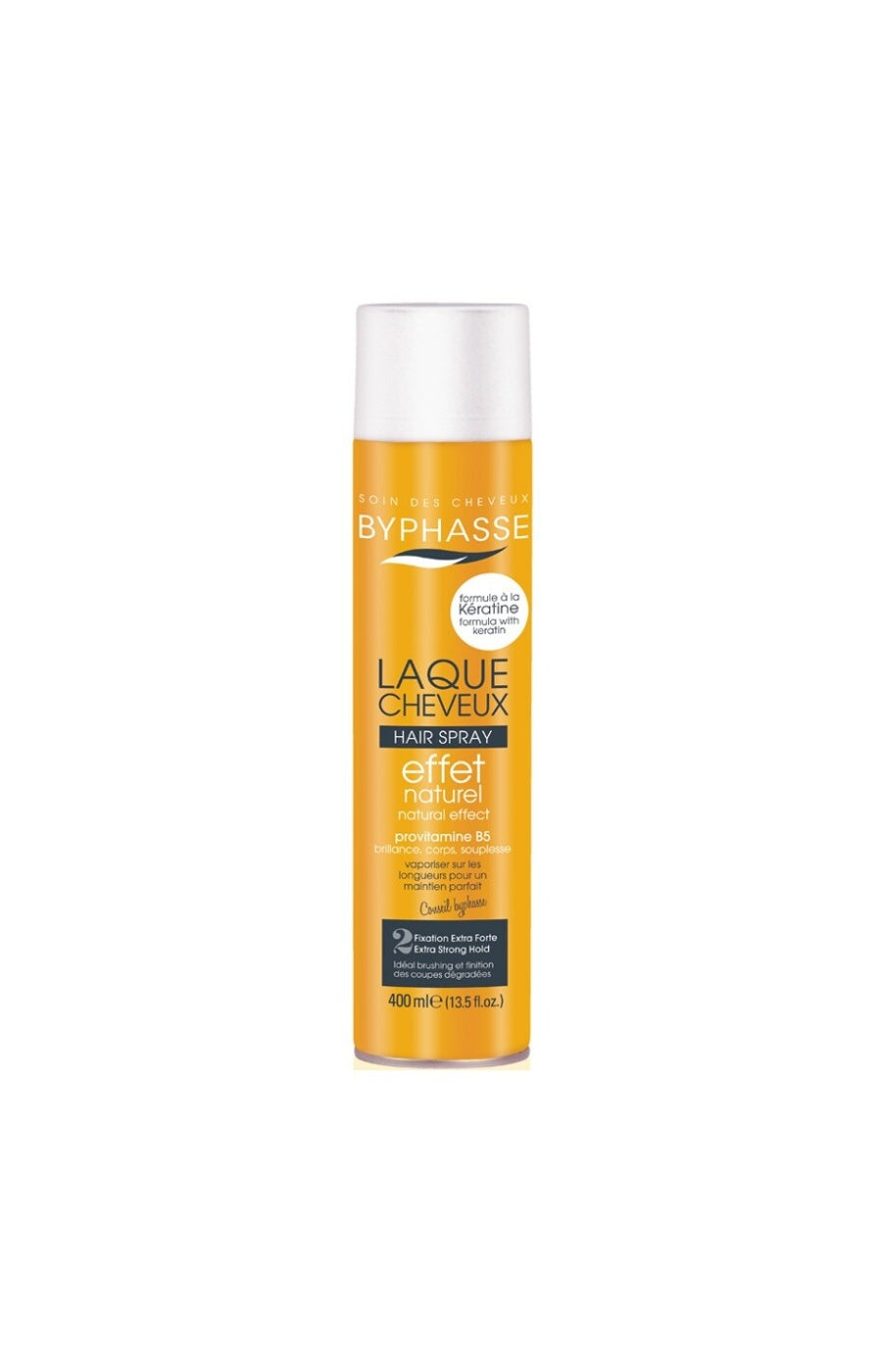 Laque fixation extra forte - Kératine & provitamine B5 - 400 ml