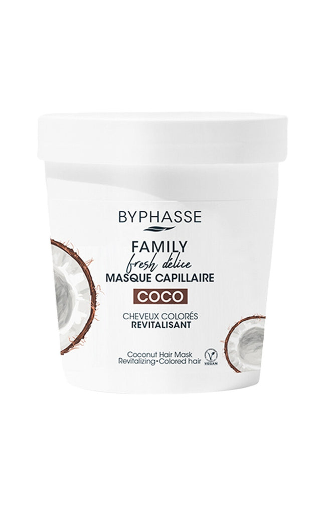 Masque revitalisant - Noix de coco - Cheveux colorés - 2 x 250 ml