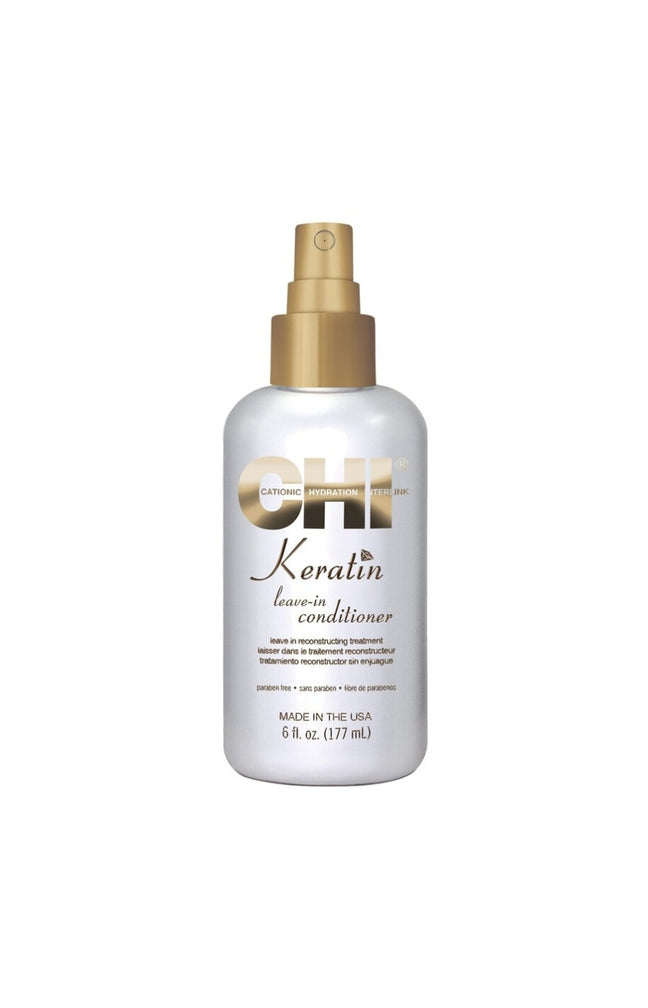 Spray sans rinçage reconstructeur à la kératine - Cheveux abîmés - 177 ml