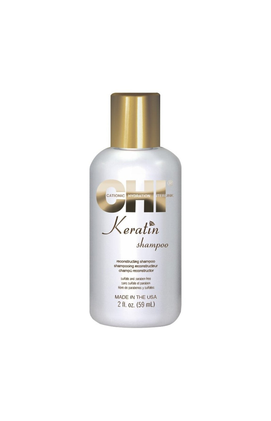 Shampoing reconstructeur - Keratin - Cheveux déshydratés