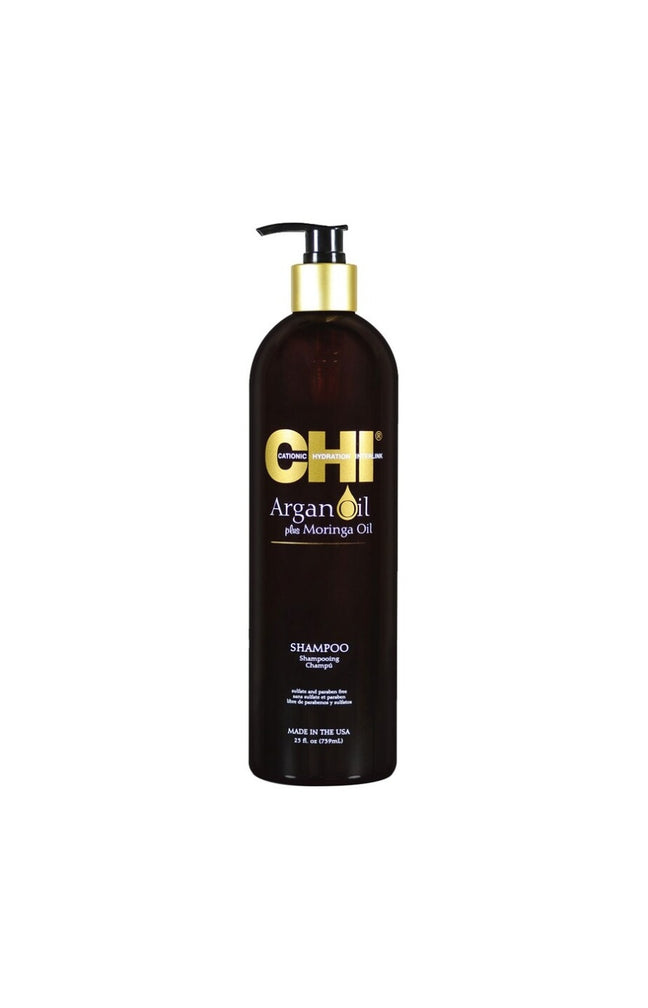 Shampoing réparateur à l'huile d'argan - Cheveux secs & abîmés