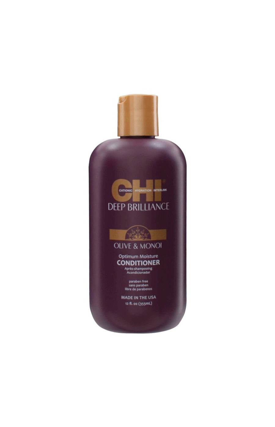 Après-shampoing brillance aux huiles d'olive et de monoï - 355 ml
