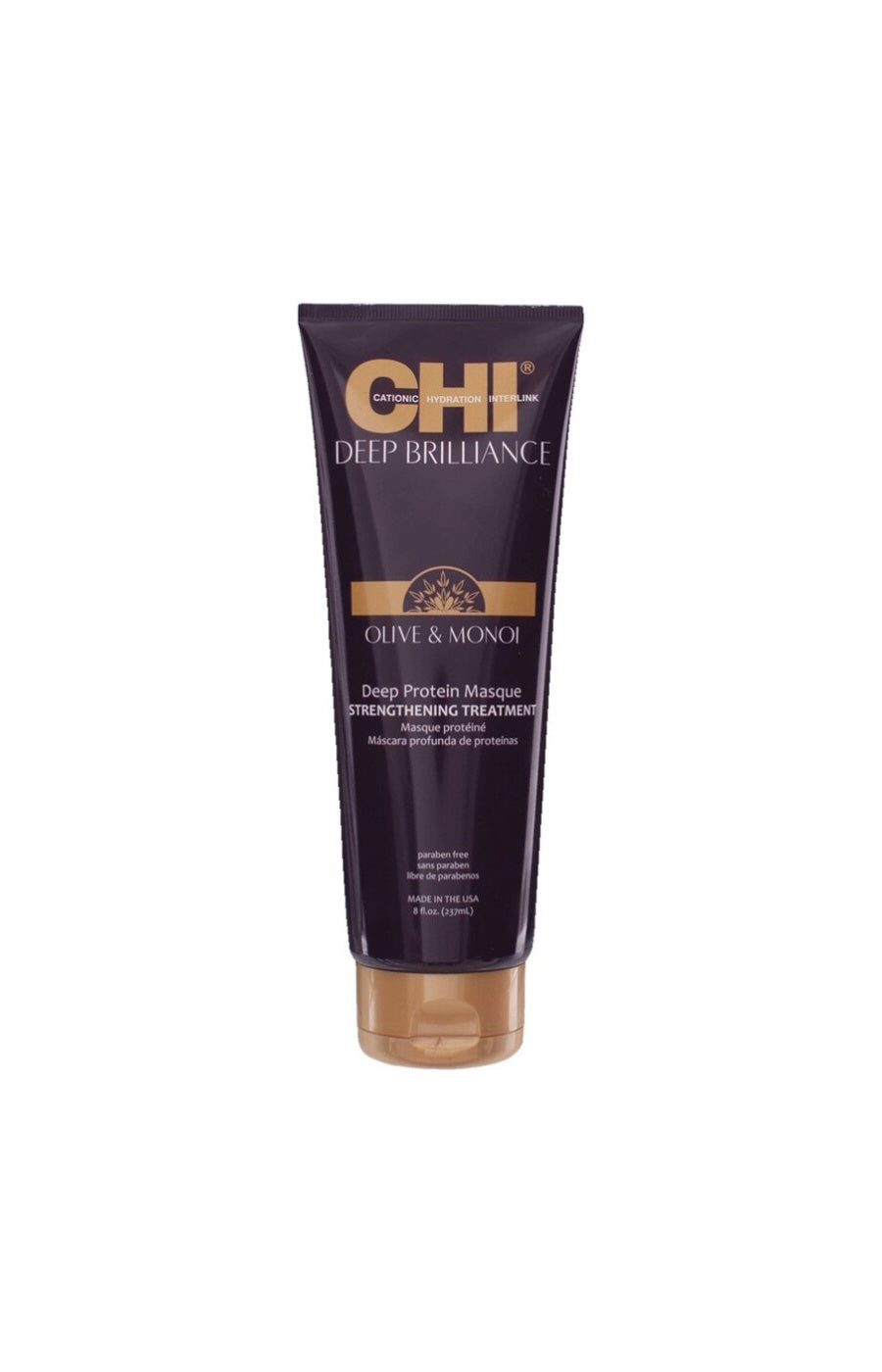 Masque brillance aux huiles d'olive et de monoï - Cheveux - 237 ml